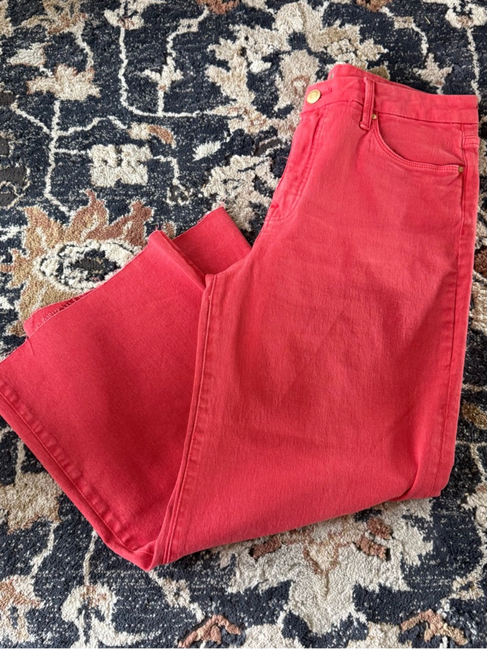 Kut from the Kloth Red Flare Jeans